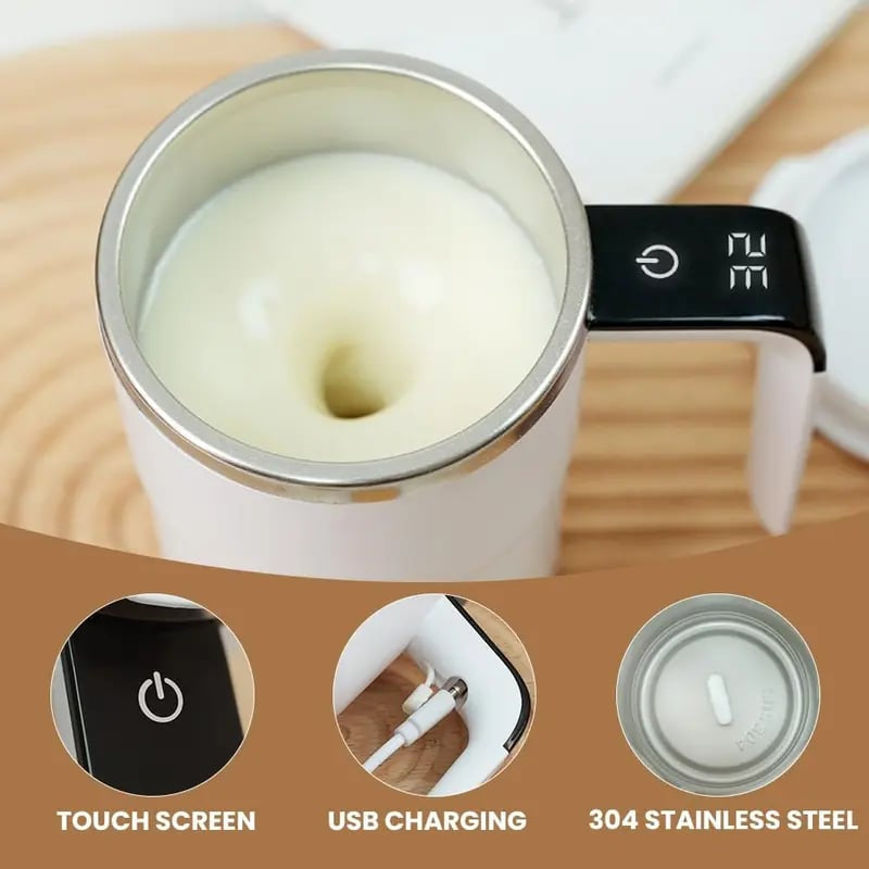 Smart LCD Electric Coffee & Milk Warmer – Perfect Temperature, Anytime