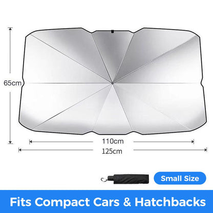 Foldable Car Windshield Sun Shade Umbrella