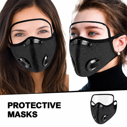 Reusable Outdoor Dust Mask With Goggles