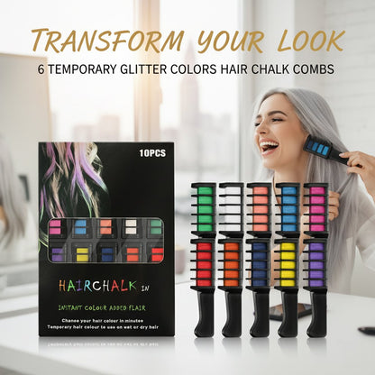 Ten-Color Hair Dye Comb for Home Use
