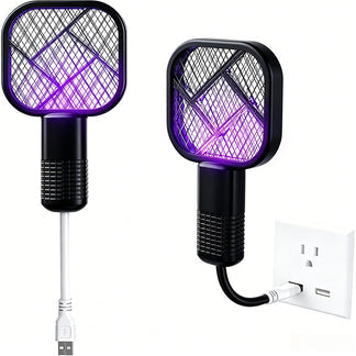 UV Mosquito Swatter & Bug Zapper Lamp 2-in-1
