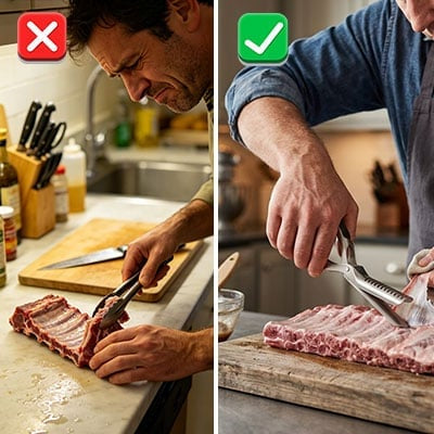 🔥 BBQ Rib Membrane Remover – Remove Rib Membranes in Seconds