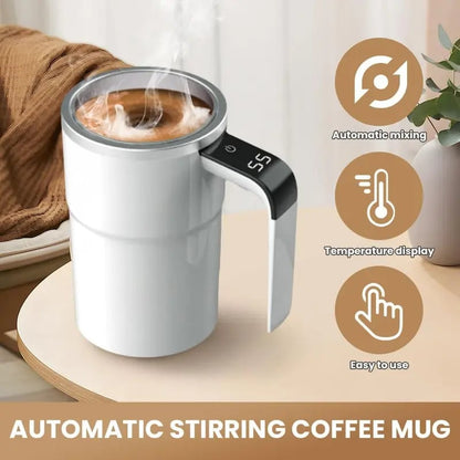 Smart LCD Electric Coffee & Milk Warmer – Perfect Temperature, Anytime