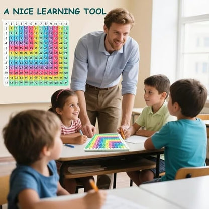 12×12 Multiplication Board Game for Kids
