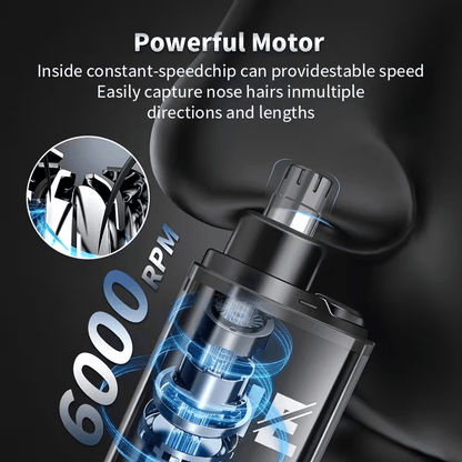 Fast, Safe & Painless  Ultimate 2-in-1 Nose Hair Trimmer