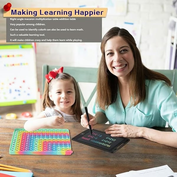 12×12 Multiplication Board Game for Kids