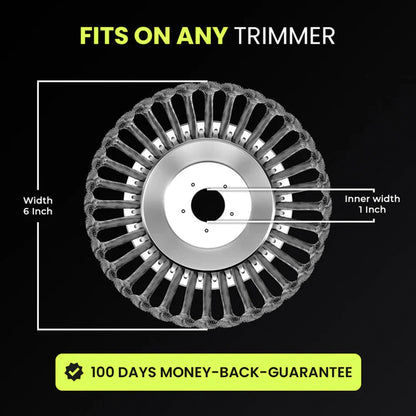 Heavy-Duty Steel Wire Trimmer Head