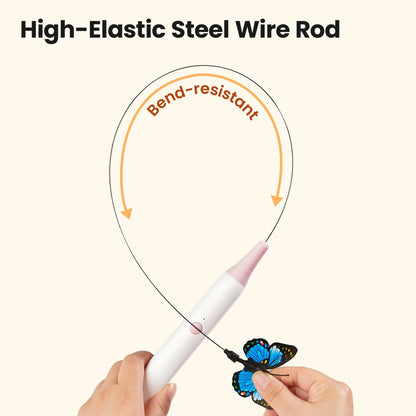 Furongpet™ Interactive Butterfly Wand: Spark Their Hunting Instinct