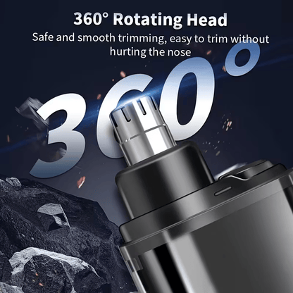 Fast, Safe & Painless  Ultimate 2-in-1 Nose Hair Trimmer