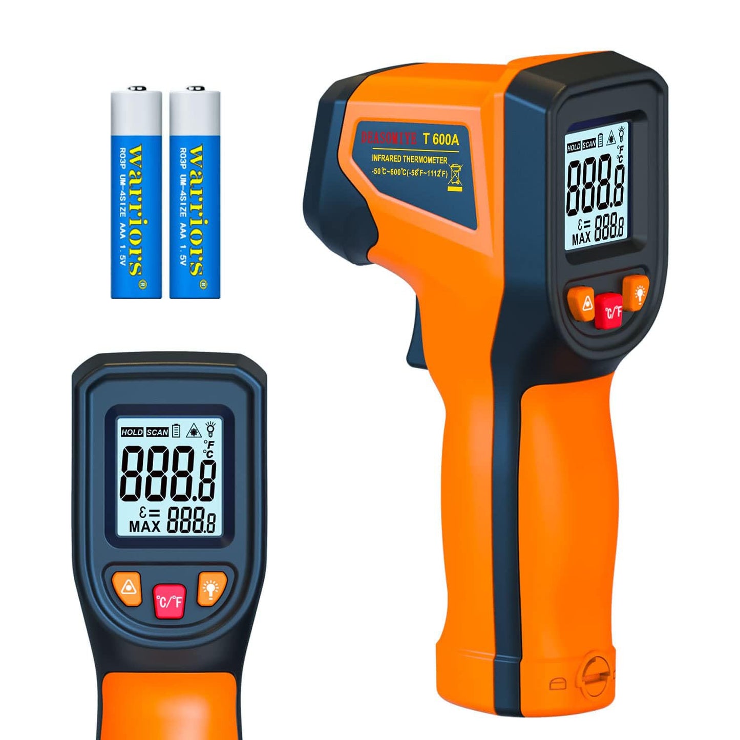 Non-Contact Infrared Laser Thermometer Gun -58°F~1112°F
