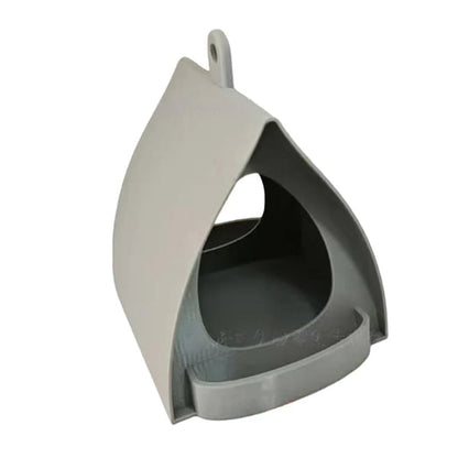 Hanging Bird Feeder for Garden with Roof