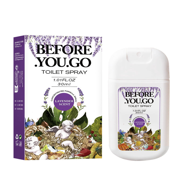 Portable Toilet Deodorizer Spray – Long-Lasting Fresh Scent