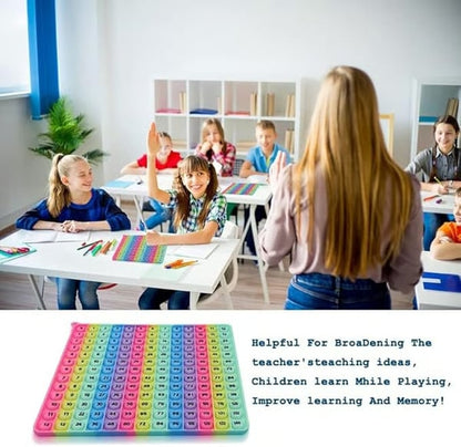 12×12 Multiplication Board Game for Kids