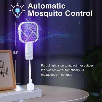 UV Mosquito Swatter & Bug Zapper Lamp 2-in-1