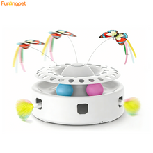 Cat Toys 3in1 Automatic Interactive kiitten Toy