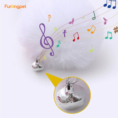 Hanging Spring Plush Cat Toy