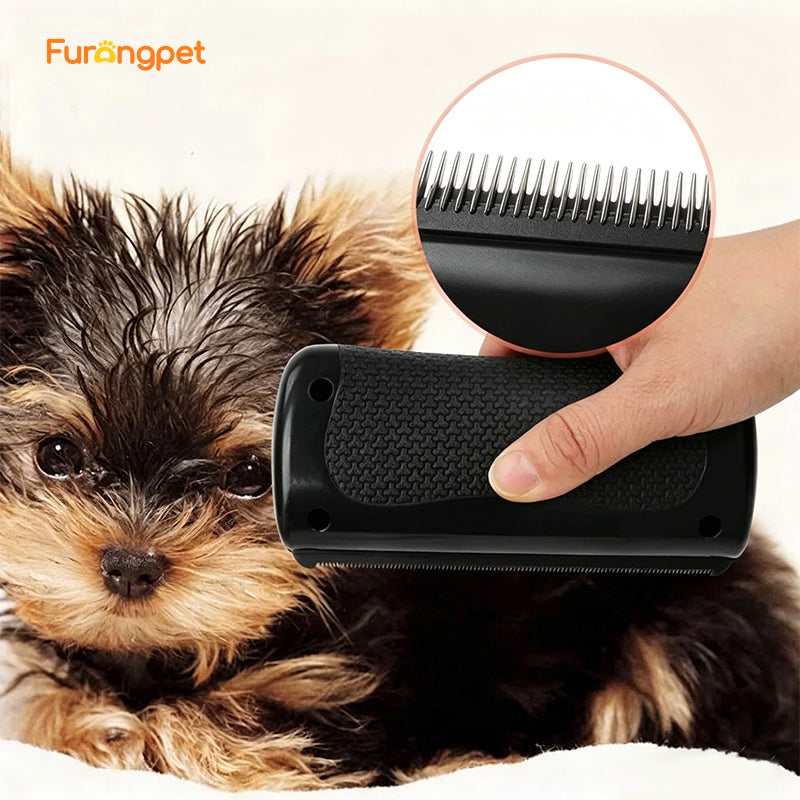 Pet Deshedding Brush – Remove Loose Fur in Minutes