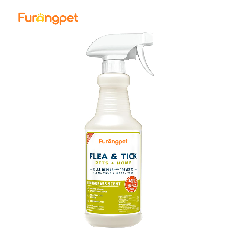 Natural Flea, Tick & Mosquito Spray for Pets & Home – Essential Oil Protection