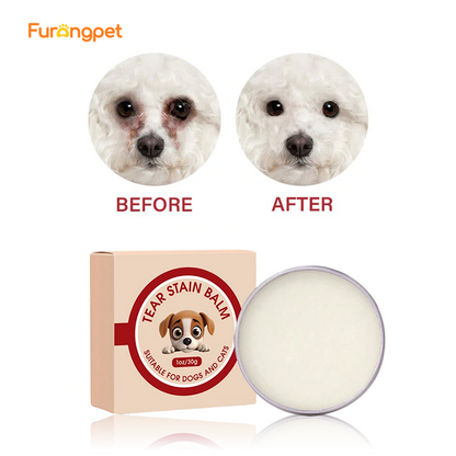 Hypoallergenic Tear Stain Cream for Dogs Cats Bright Clean Eyes