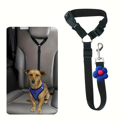 🔥2-in-1 Dog Car Seat Belt & Walking Leash