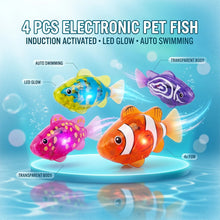 LED Auto Swimming Electronic Pet Fish Bath Toy