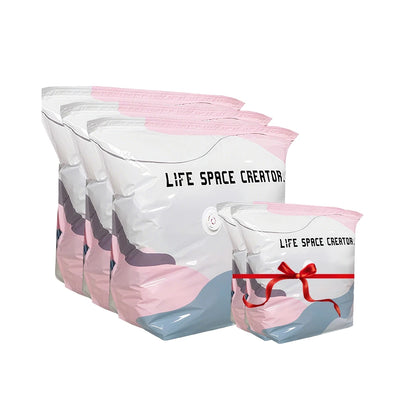 No-Pump Vacuum Storage Bags