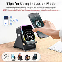 5-in-1 Wireless Charging Audio Support Stand🔊✨