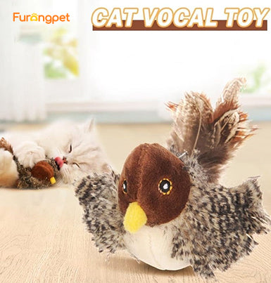 😻Pet Supplies Sale🐾Interactive Chirping Bird Cat Toy✈️