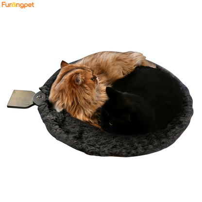 Furongpet™ Cozy Desk-Side Cat Nest