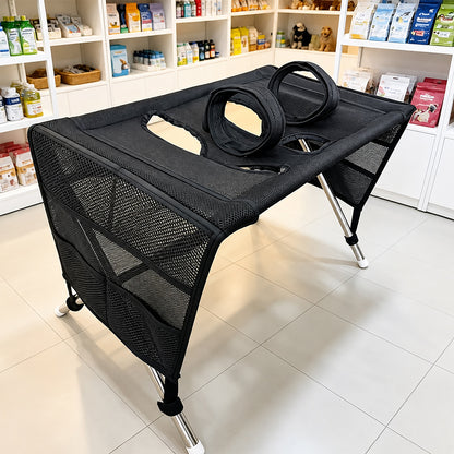 2-in-1 Foldable Pet Grooming Bed