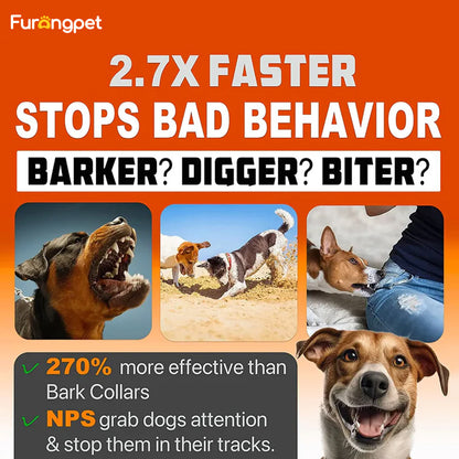 Furongpet™ Ultrasonic Dog Repellent Device - Three-Head Bark Stoppers