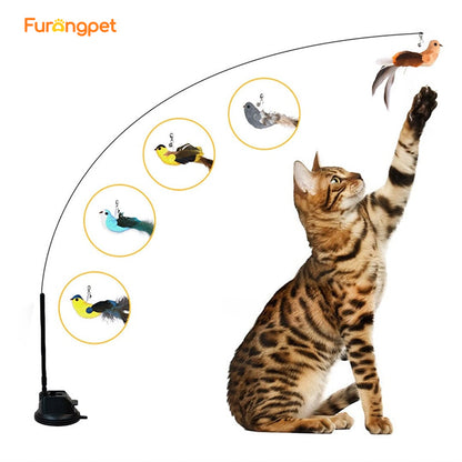 Furongpet™ Interactive Bird Simulation Cat Toy Set