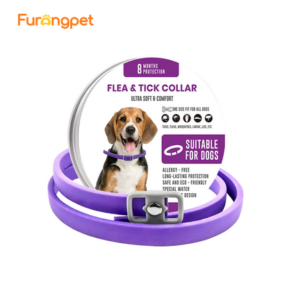 4 Pack Natural Flea Collar Safe Effective Tick Protection Dogs