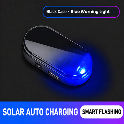 🚨 Solar-Powered Car Security Warning Light