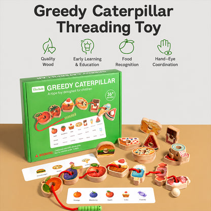 Montessori Caterpillar Lacing Toy