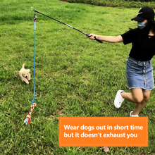 Furongpet™ Dog Flirt Pole for Chase & Tug Play