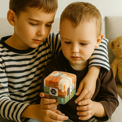 3D Maze Puzzle Cube Challenge