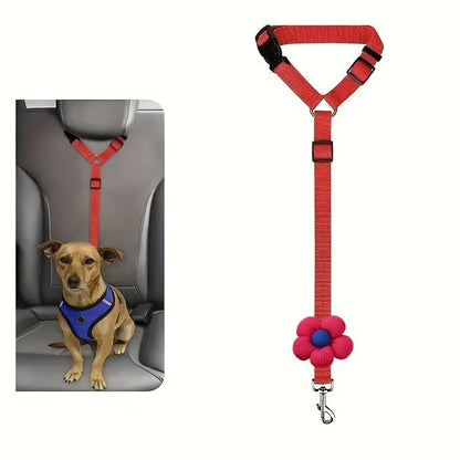 🔥2-in-1 Dog Car Seat Belt & Walking Leash