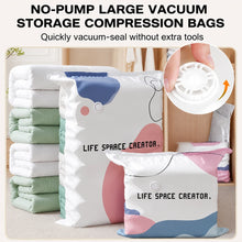 No-Pump Vacuum Storage Bags
