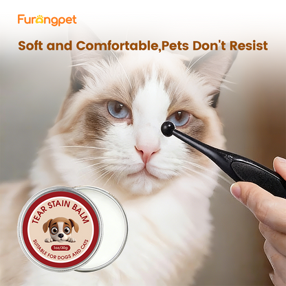 Hypoallergenic Tear Stain Cream for Dogs Cats Bright Clean Eyes