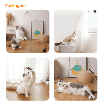 Furongpet™ Interactive Bird Simulation Cat Toy Set