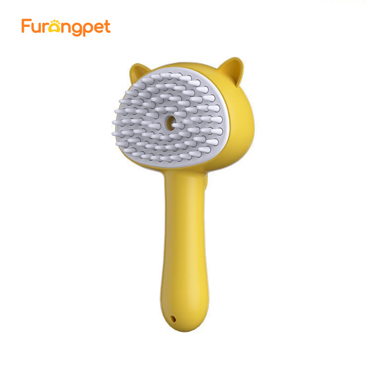 Rechargeable Mist Pet Grooming Brush for Dogs & Cats