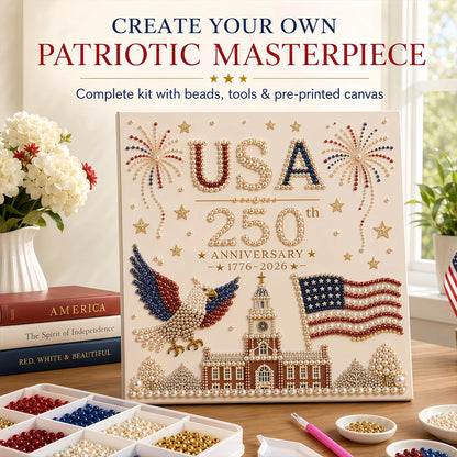 USA 250th Anniversary DIY Pearl Painting Kit