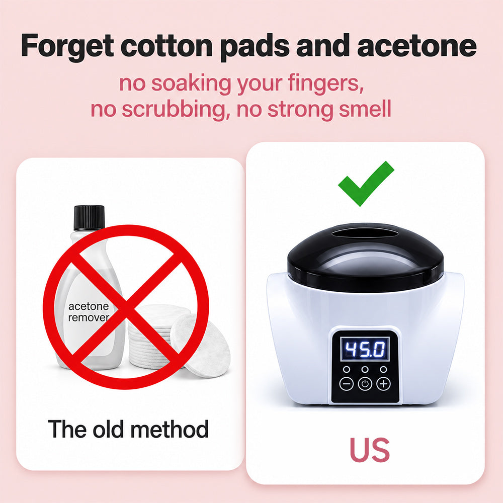 💅 Electric Steam Gel Nail Remover