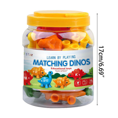🦖 Dinosaur Matching Learning Toy Set