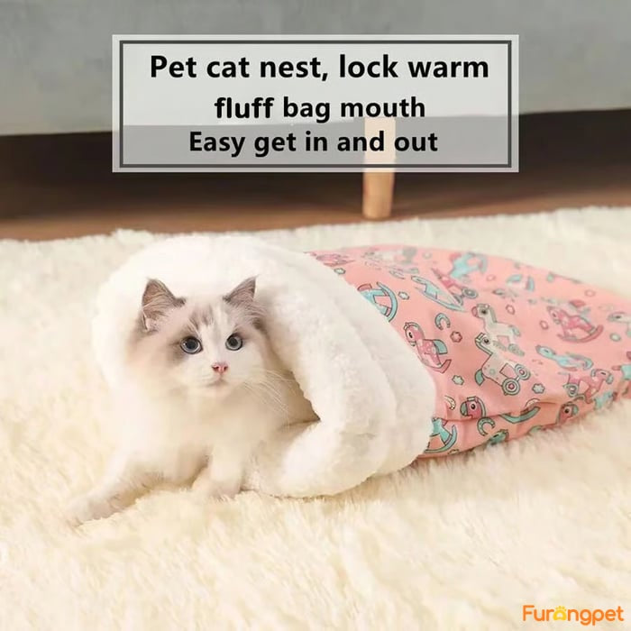 🐾Cozy Pet Nest for Cats and Dogs