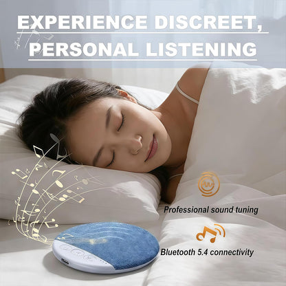 Bluetooth Pillow Speaker with White Noise & Timer