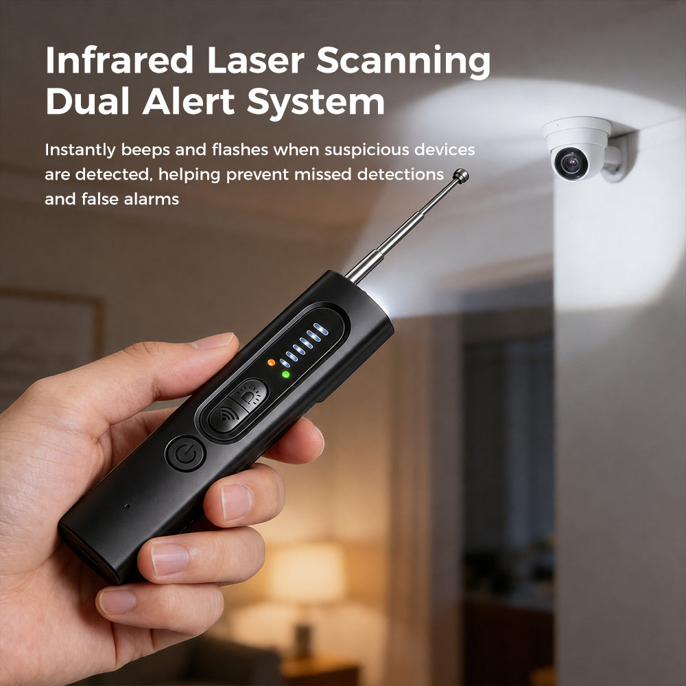 Smart Hidden Camera & Spy Detector – Travel Privacy Guard