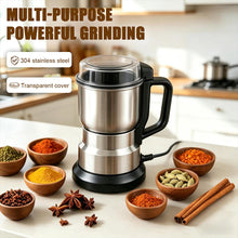304 Stainless Steel Mill Grinder for Spices Nuts Grains