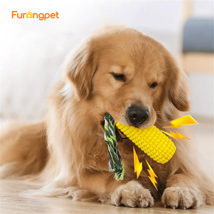 Durable TPR Corn Dog Chew Toy🌽